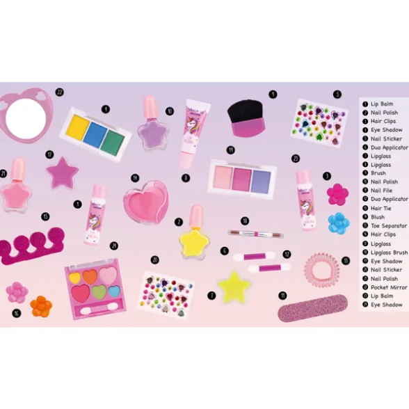 ACCENTRA CALENDARIO DELL'AVVENTO UNICORN BEAUTY. SCATOLA 24x3x44 CM