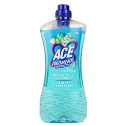ACE PAVIMENTI IGIENIZZANTE SENZA CANDEGGINA SENZA RISCIACQUO TALCO e MUSCHIO BIANCO 1000 ML
