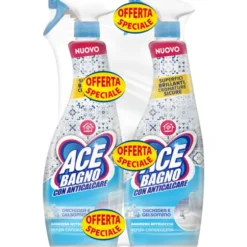 ACE SPRAY BAGNO CON ANTICALCARE ORCHIDEA e GELSOMINO 2 PEZZA DA 600 ML