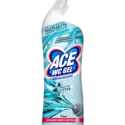 ACE WC GEL PROFUMATO FRESCHEZZA MEDITERRANEA GLITTERATO CON SISTEMA MULTIGETTO 750 ML