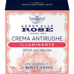 ACQUA ALLE ROSE CREMA ANTIRUGHE ILLUMINANTE SPF20 ANTI MACCHIE CON VITAMINA C DI ROSA CANINA 50 ML