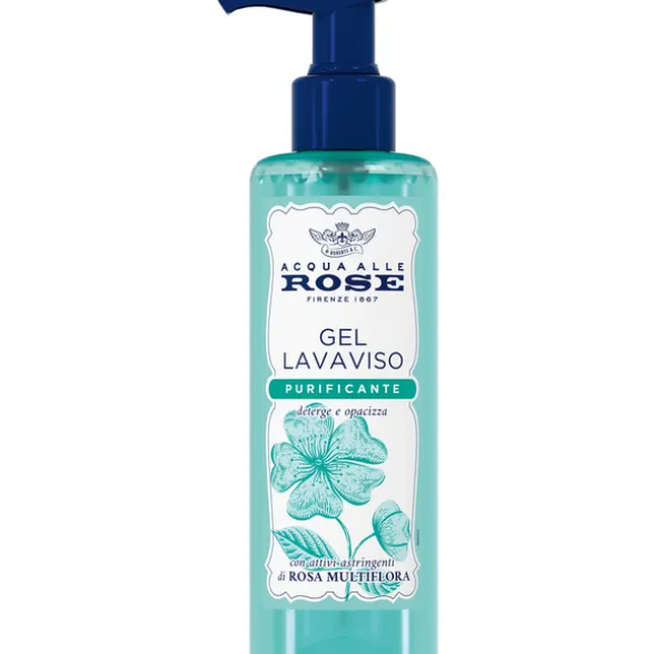 ACQUA ALLE ROSE GEL LAVAVISO PURIFICANTE CON ATTIVI ASTRINGENTI DI ROSA MULTIFLORA 200 ML