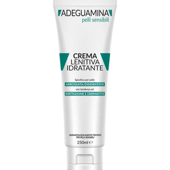 ADEGUAMINA CREMA LENITIVA - IDRATANTE PELLI SENSIBILI ARROSSATA, DISIDRATATA TUBO 250 ML