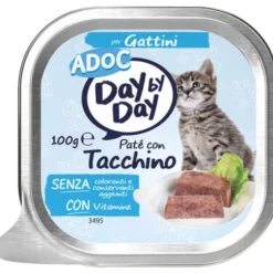 ADOC CATS DAY by DAY PATE' CON TACCHINO VASCHETTA 100 grammi (PER GATTINI)