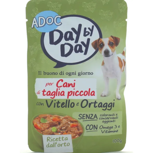 ADOC DOG DAYbyDAY BUSTA 85gr VITELLOeORTAGGI COTTO A VAPORE
