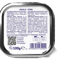 ADOC DOG DAY by DAY MAIALE MONOPROTEIN COTTO AL VAPORE VASCHETTA 100 grammi
