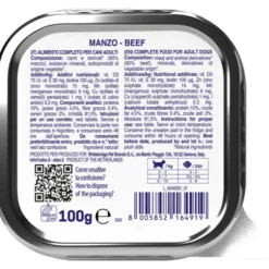 ADOC DOG DAY by DAY MANZO MONOPROTEIN COTTO AL VAPORE VASCHETTA 100 grammi
