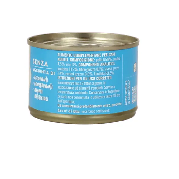 ADOC DOG FILETTI DI POLLO CON ANATRA 170GR