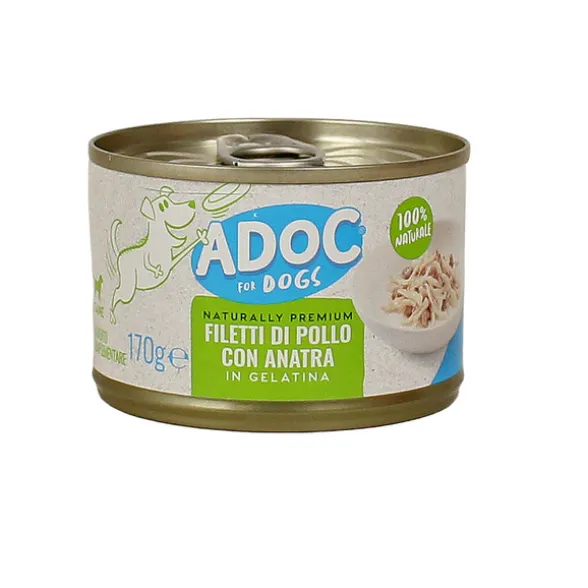 ADOC DOG FILETTI DI POLLO CON ANATRA 170GR