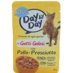 ADOC GATTI DAYbyDAY POLLO-PROSCIUTTO COTTO A VAPORE BUSTA 85 GRAMMI