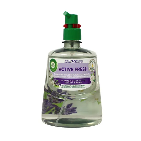 AIRWICK ACTIVE FRESH RICARICA PER DIFFUSORE AUTOMATICO FRAGRANZA LAVANDA e MUGHETTO 228 ML