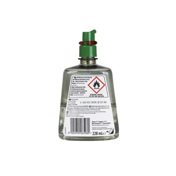 AIRWICK ACTIVE FRESH RICARICA PER DIFFUSORE AUTOMATICO FRAGRANZA BREZZA MARINA e MAGNOLIA 228 ML