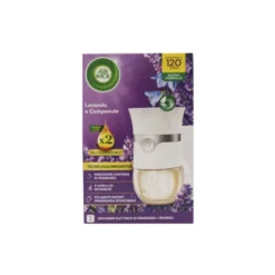 AIRWICK DIFFUSORE ELETTRICO COMPLETO FRAGRANZA LAVANDA E CAMPANULE