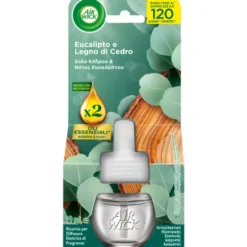 AIRWICK RICARICA DIFFUSORE ELETTRICO FRAGRANZA EUCALIPTO E LEGNO DI CEDRO