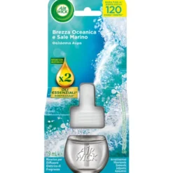 AIRWICK RICARICA DIFFUSORE ELETTRICO FRAGRANZA BREZZA OCEANICA E SALE MARINO