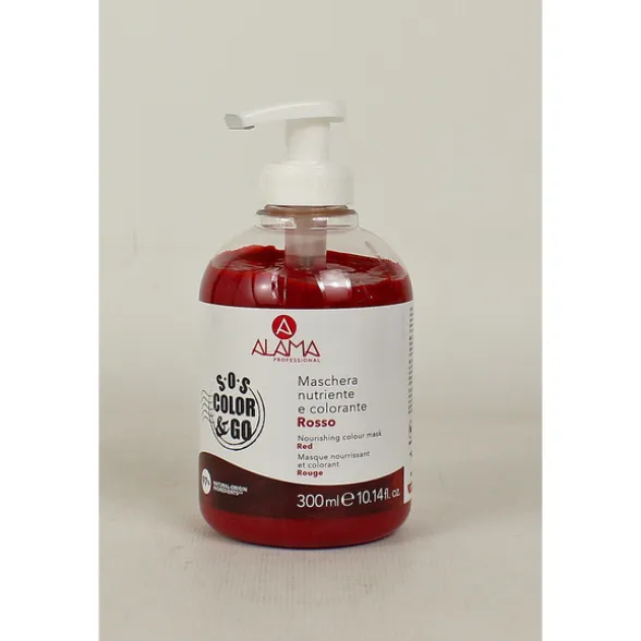 ALAMA SOS ROSSO COLOR&GO MASCHERA COLORANTE 300 ML