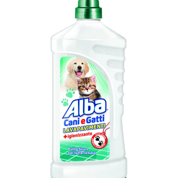 ALBA CANI e GATTI LAVAPAVIMENTI + IGIENIZZANTE 1 LITRO