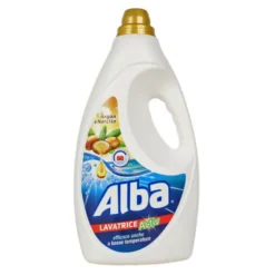 ALBA LAVATRICE ACTIV ARGAN & NARCISO DETERSIVO LIQUIDO BUCATO LAVATRICE 60 LAVAGGI 3000 ML