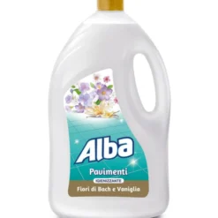 ALBA PAVIMENTI IGIENIZZANTE FIORI DI BACH e VANIGLIA 4 LITRI