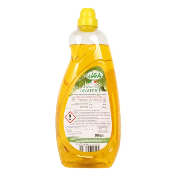 ALGA BIO L'ORIGINALE DETERSIVO SAPONE IN GEL BUCATO LAVATRICE 39 LAVAGGI 1950 ML