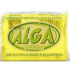 ALGA ECOLOGICO SAPONE BUCATO A MANO E LAVATRICE 400 GRAMMI