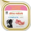 ALMO NATURE COMPLETE VITELLO CON PROSCIUTTO PER CANE VASCHETTA 150 grammi