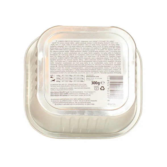 ALMO NATURE DAILY CANE POLLOePISELLI VASCHETTA 300 Grammi