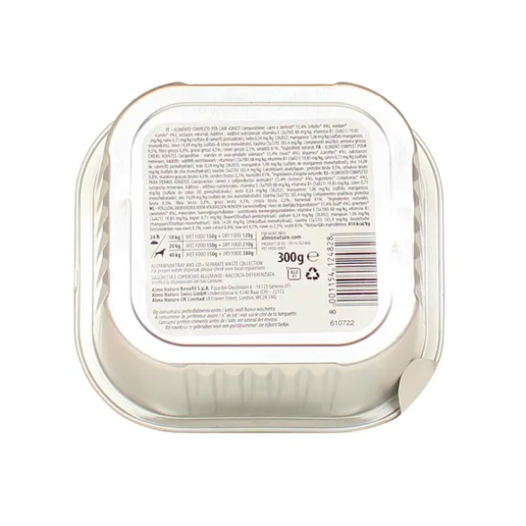 ALMO NATURE DAILY CANE VITELLOeCAROTE VASCHETTA 300 Grammi