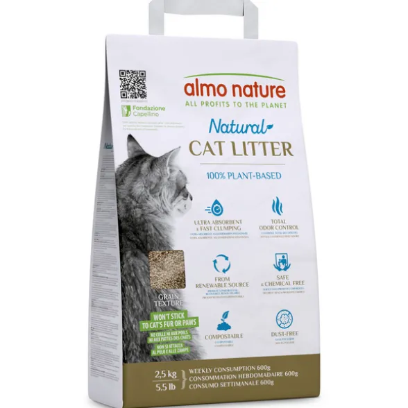 ALMO NATURE NATURAL CAT LITTER SACCO 2,5 KG