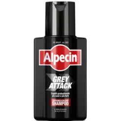 ALPECIN GREY ATTACK SHAMPOO CAFFEIN & COLOUR 200 ML