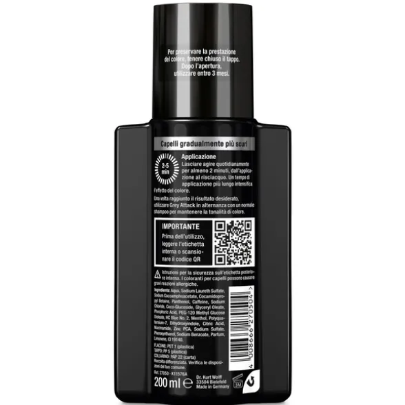 ALPECIN GREY ATTACK SHAMPOO CAFFEIN & COLOUR 200 ML