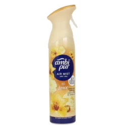 AMBIPUR AIR DEOORANTE 2in1 COMBATTE GLI ODORI E DONA FRESCHEZZA ORO E FIORI DI VANIGLIA SPRAY 185 ML