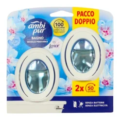 AMBIPUR BAGNO PROUMATORE PER AMBIENTI RISVEGLIO PRIMAVERILE 2 PEZZI