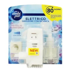 AMBIPUR ELETTRICO DIFFUSORE + RICARICA LIQUIDA RISVEGLIO PRIMAVERILE 20 ML