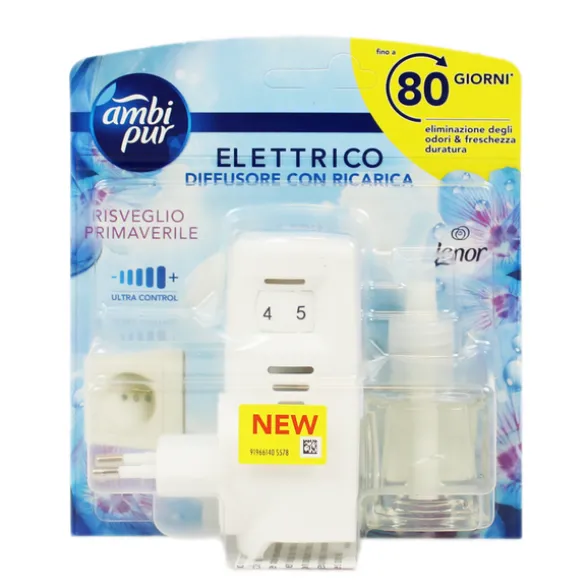 AMBIPUR ELETTRICO DIFFUSORE + RICARICA LIQUIDA RISVEGLIO PRIMAVERILE 20 ML