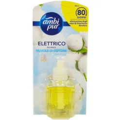 AMBIPUR ELETTRICO RICARICA LIQUIDA NUVOLE DI COTONE 20 ML