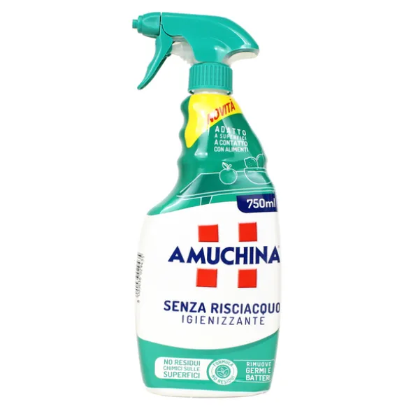 AMUCHINA SENZA RISCIACQUO IGIENIZZANTE TRIGGER 750 ML