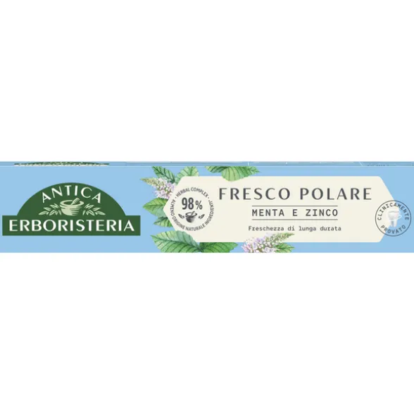 ANTICA ERBORISTERIA DENTIFRICIO FRESCO POLARE MENTA e ZINCO 75 ML