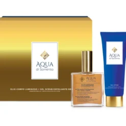 AQUA DI SORRENTO LUMINOSO COFANETTO OLIO LUMINOSO 100 ML + GEL SCRUB 100 ML
