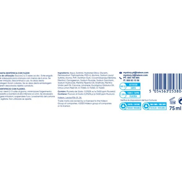 AQUAFRESH DENTIFRICIOWHITE REVERSE EFFETTO SBIANCANTE 75 ML