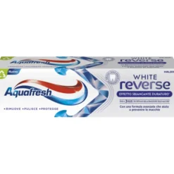 AQUAFRESH DENTIFRICIOWHITE REVERSE EFFETTO SBIANCANTE 75 ML