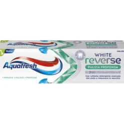 AQUAFRESH DENTIFRICIO WHITE REVERSE PULIZIA PROFONDA 75 ML