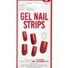 ARDELL GEL NAIL 16 STRIPS ADESIVE CHERRY BOMB