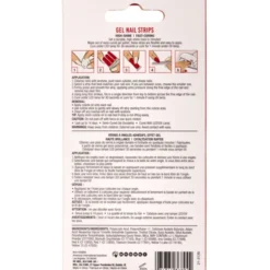 ARDELL GEL NAIL 16 STRIPS ADESIVE CHERRY BOMB