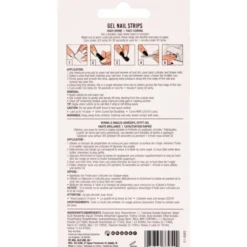 ARDELL GEL NAIL STRIPS SMALTO GEL ADESIVO APPLICAZIONE CON LAMPADA HEART BREAKER
