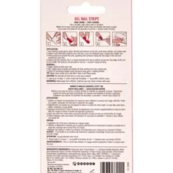 ARDELL GEL NAIL STRIPS SMALTO GEL ADESIVO APPLICAZIONE CON LAMPADA ROUGE