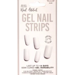 ARDELL GEL NAIL STRIPS SMALTO GEL ADESIVO APPLICAZIONE CON LAMPADA BLANC