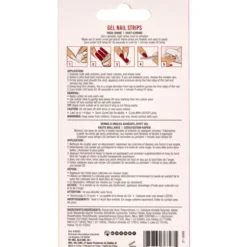 ARDELL GEL NAIL STRIPS SMALTO GEL ADESIVO APPLICAZIONE CON LAMPADA PURE PAPRIKA