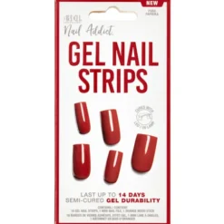 ARDELL GEL NAIL STRIPS SMALTO GEL ADESIVO APPLICAZIONE CON LAMPADA PURE PAPRIKA