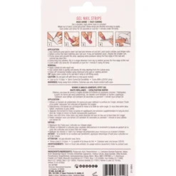 ARDELL GEL NAIL STRIPS SMALTO GEL ADESIVO APPLICAZIONE CON LAMPADA WILD ROSES